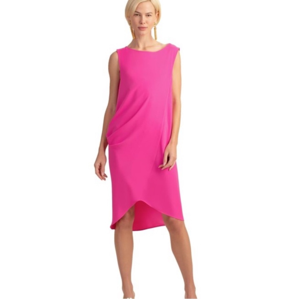 Trina Turk Pink Mauna Loa Sleeveless Shift Dress Sz S